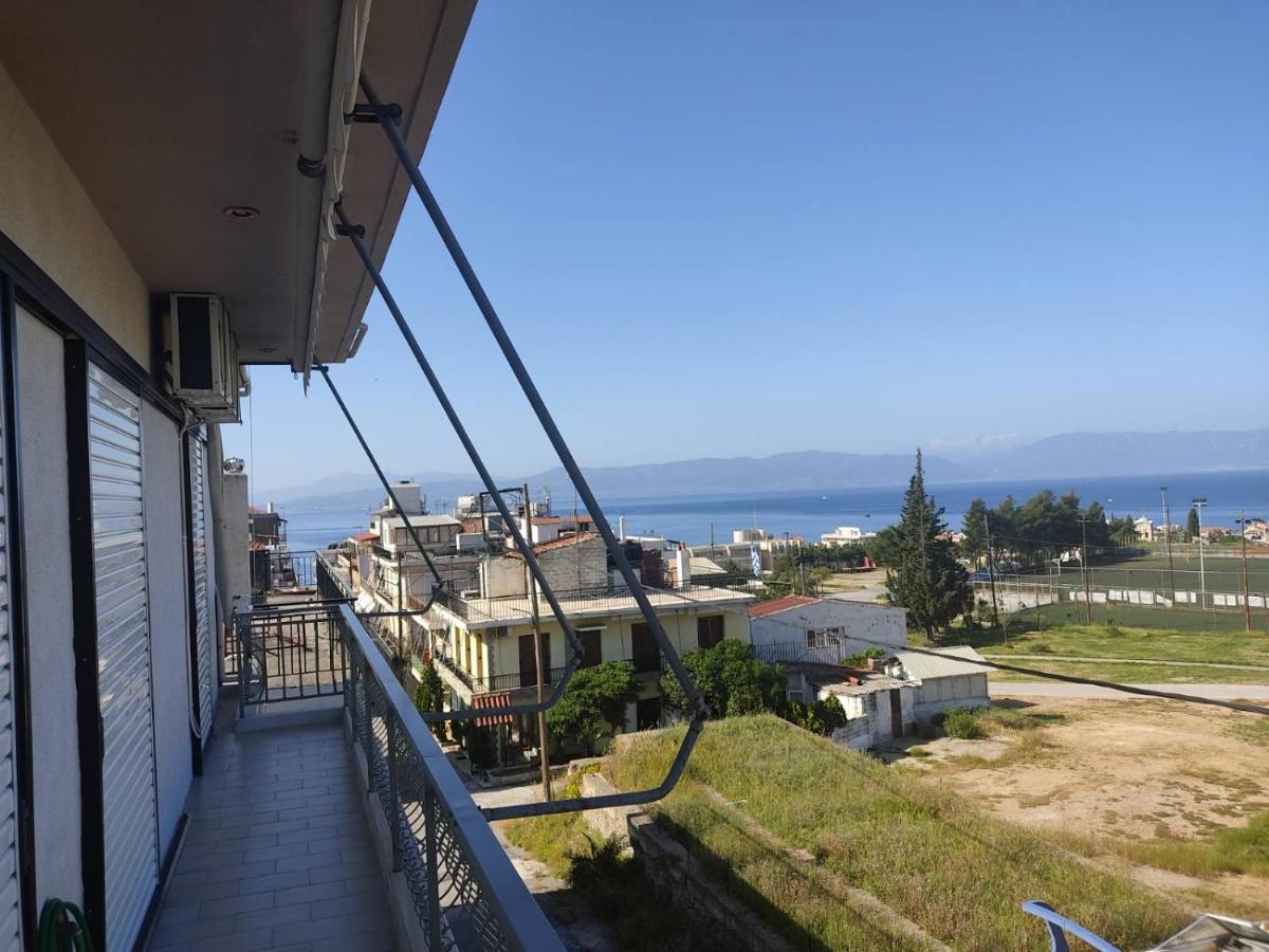 Λεμονιά Ενοικιαζόμενα Δωμάτια Loutra Edipsou  ภายนอก รูปภาพ