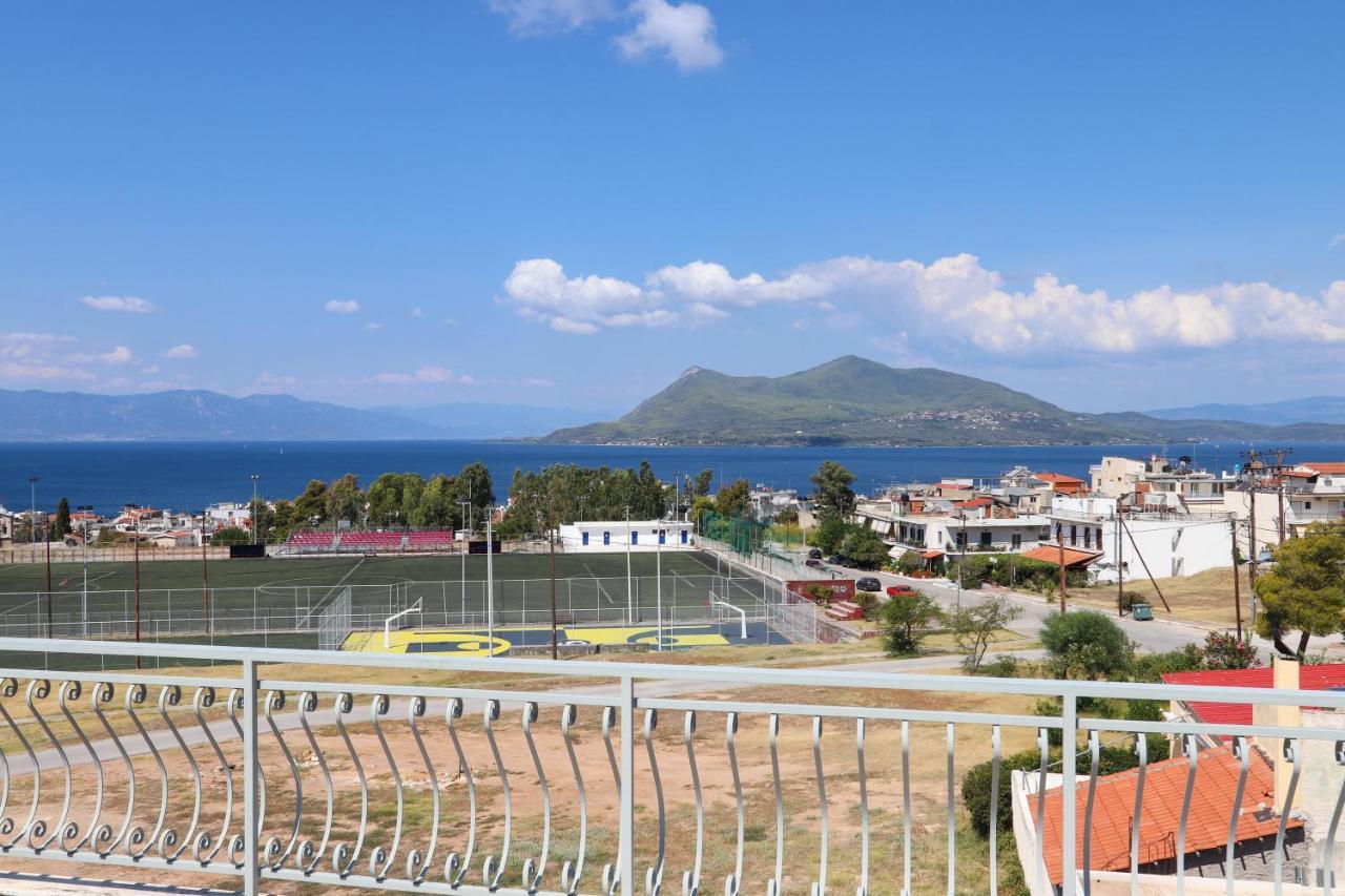 Λεμονιά Ενοικιαζόμενα Δωμάτια Loutra Edipsou  ภายนอก รูปภาพ